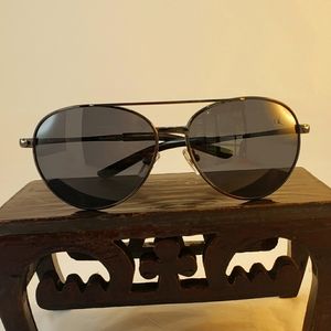 Aviator Style Suntastic Polarized Lens Gunmetal Frames EG0417